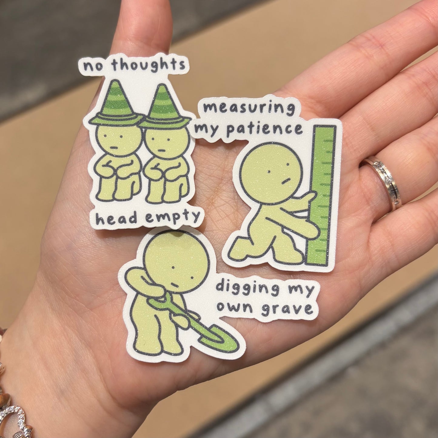Smiski Die Cut Sticker