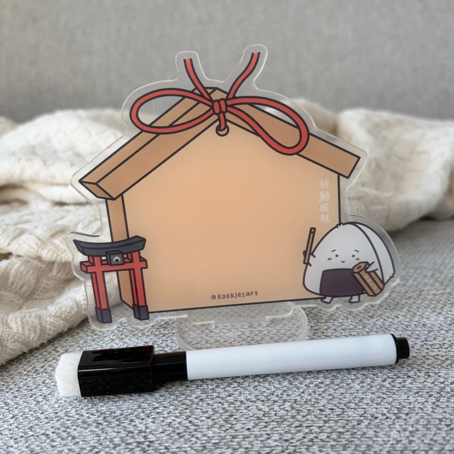 Ema Shrine Acrylic To Do List Standee