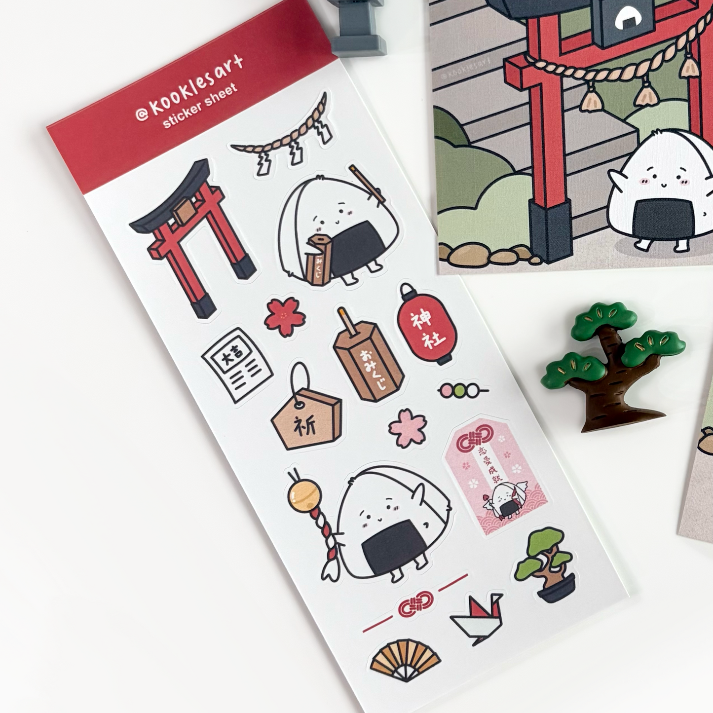 Shrine Sticker Sheet