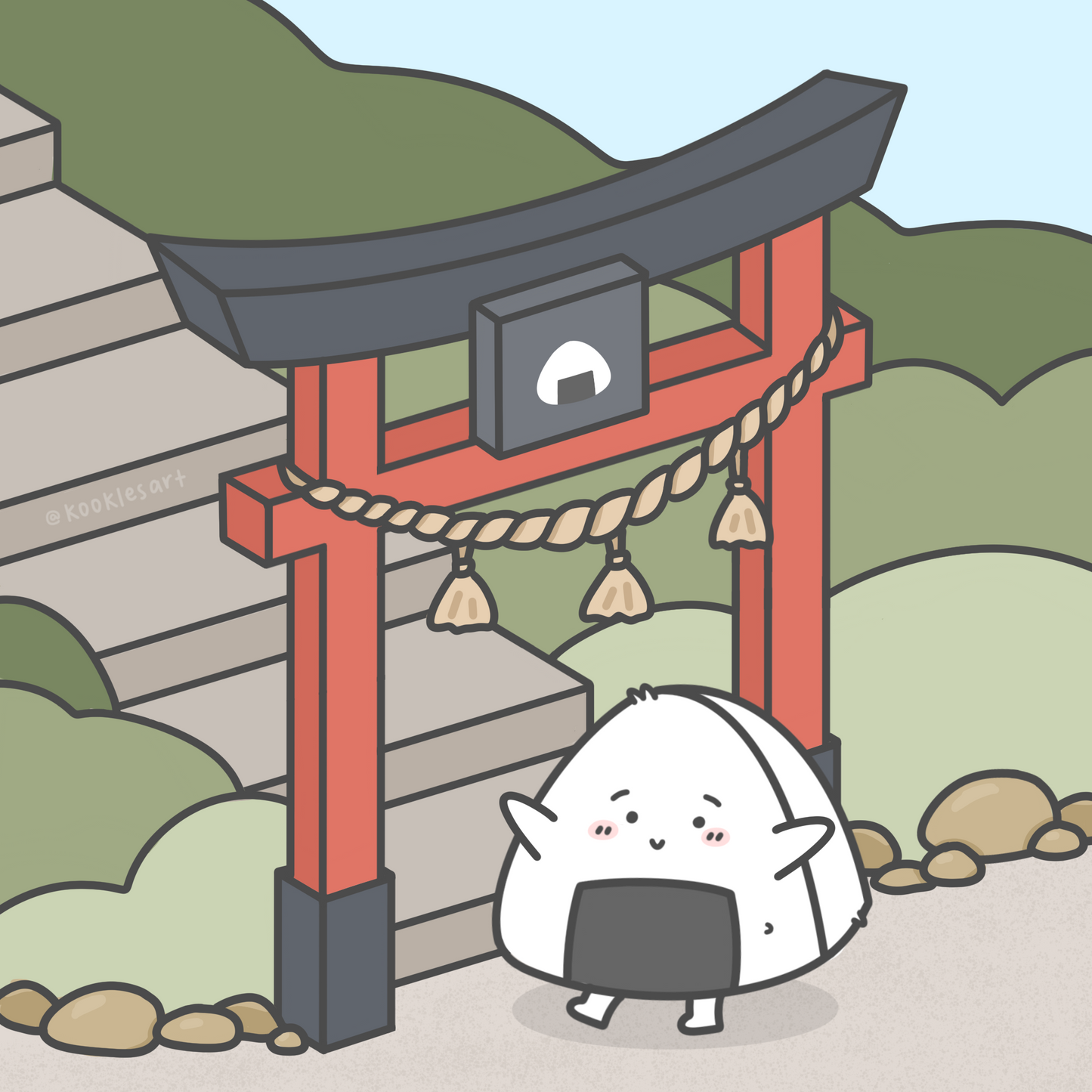 Torii Gate Art Print