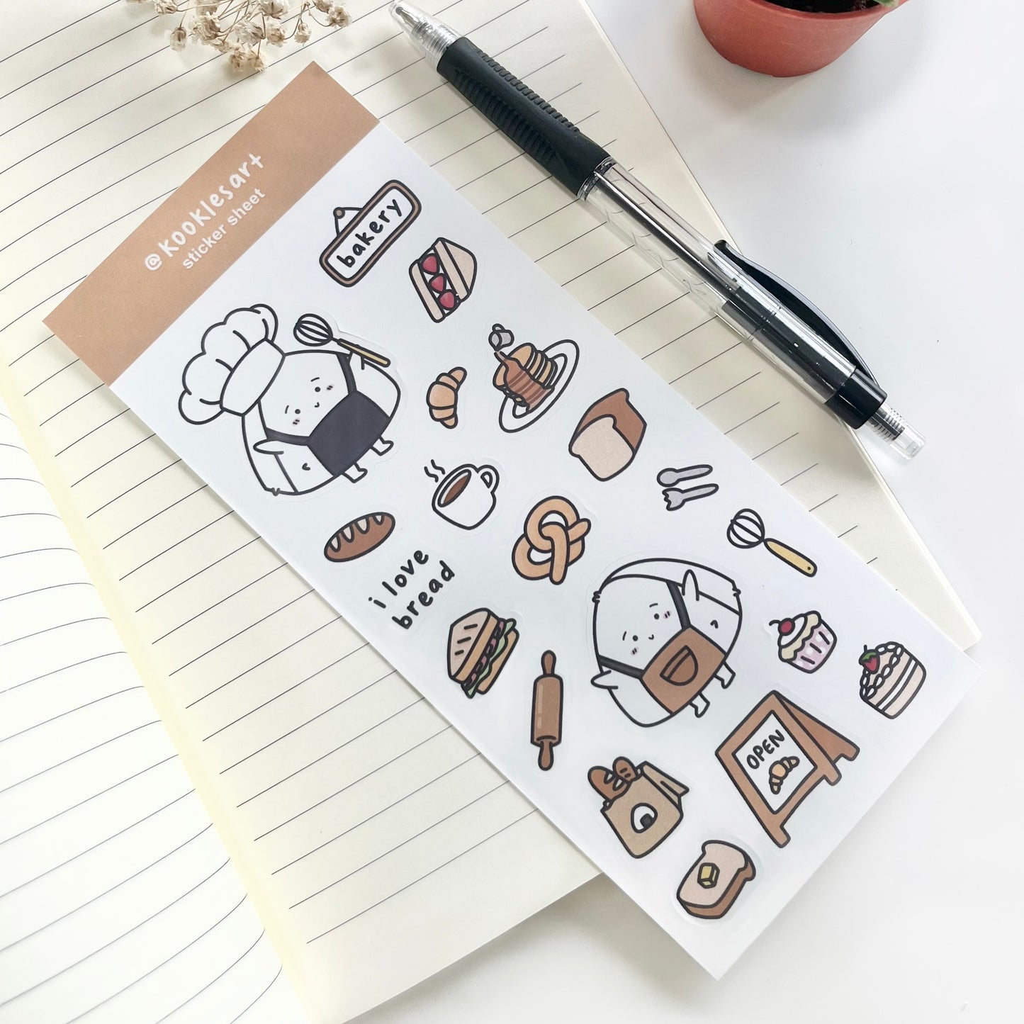 Bakery Sticker Sheet