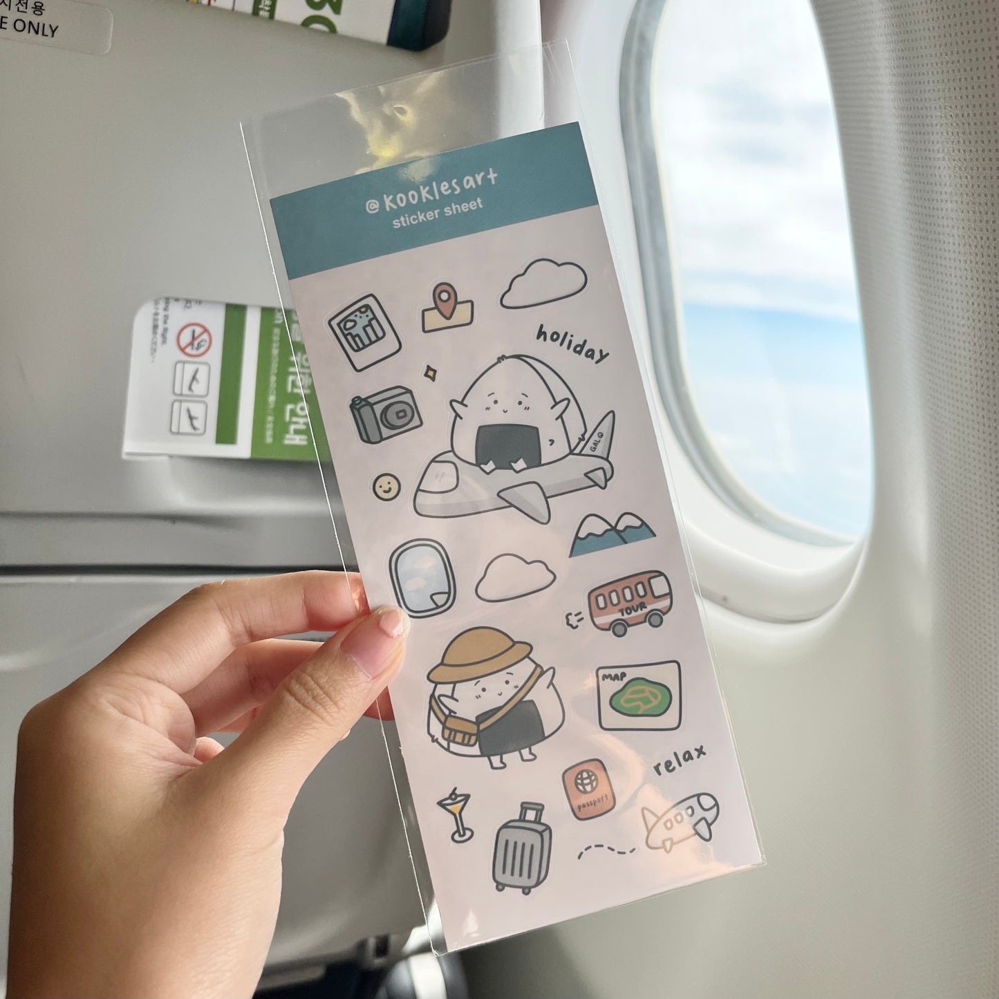 Travel Sticker Sheet