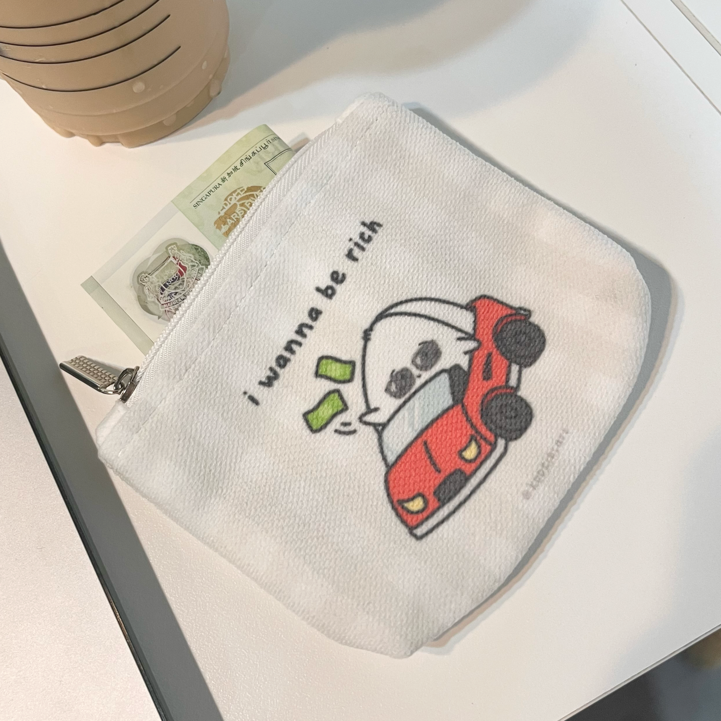 I Wanna Be Rich Pouch