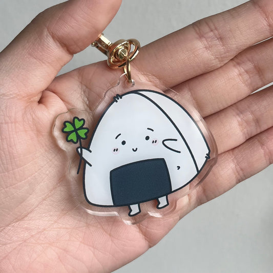 Clover Acrylic Keychain