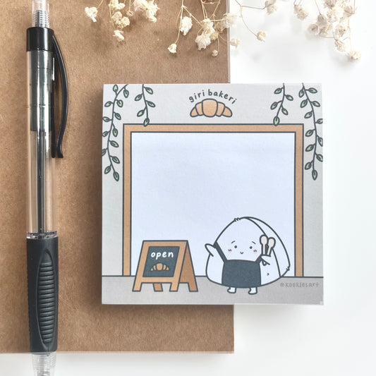 Bakery Sticky Notepad
