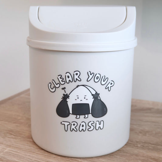 Mini Desk Trash Bin
