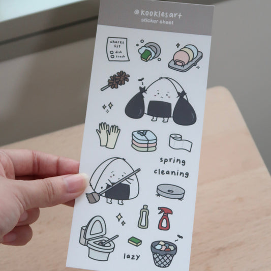 Chores Sticker Sheet