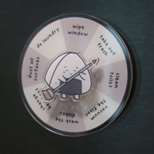Chores Magnetic Acrylic Spinner
