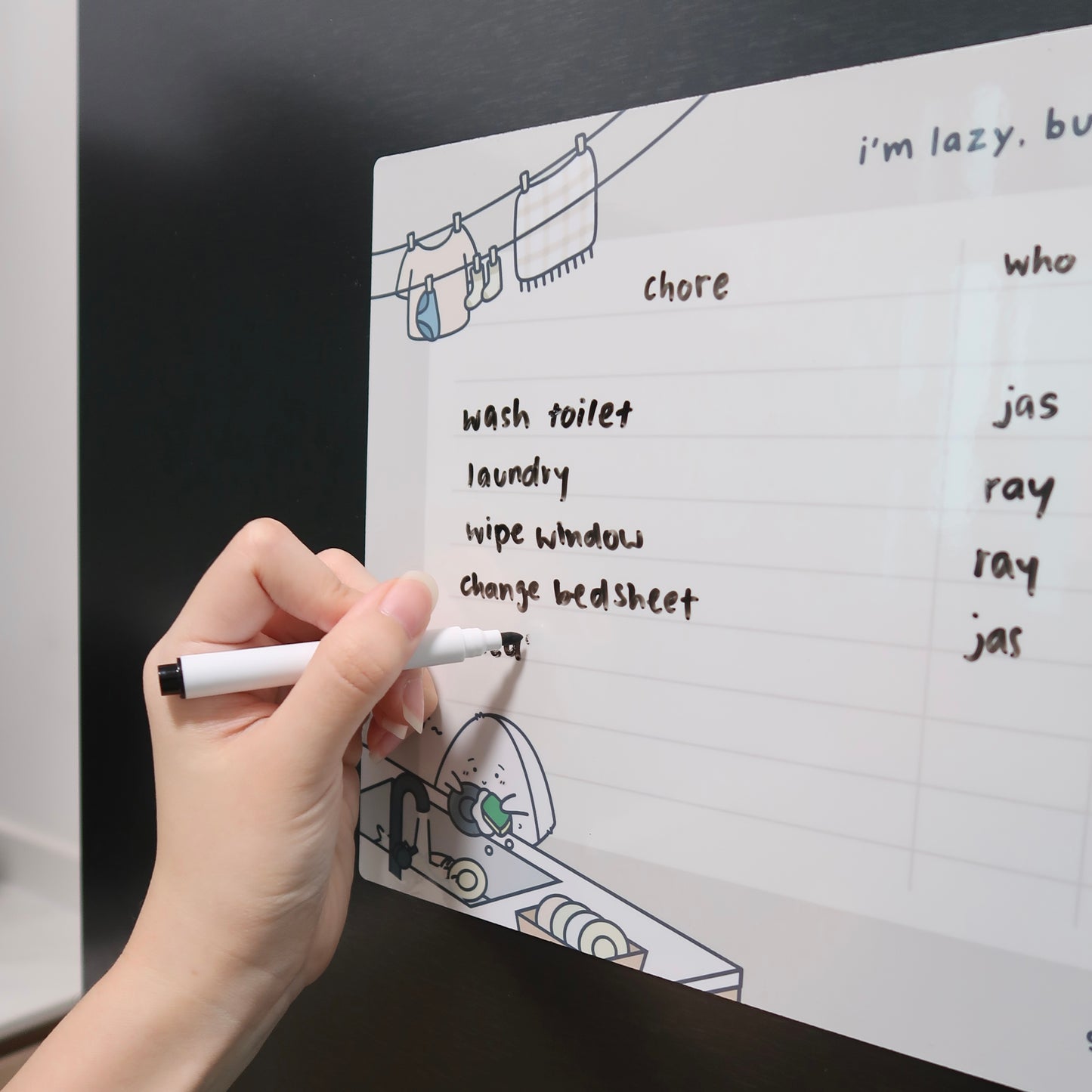 Magnetic Chores To Do List