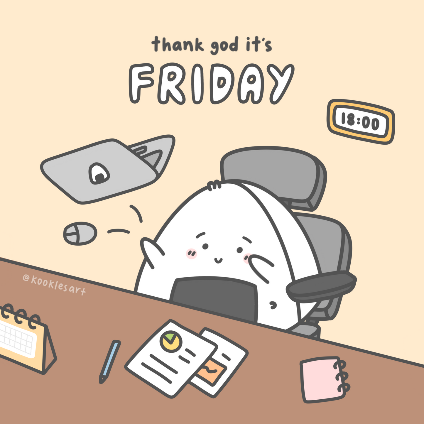 Thank God It's Friday Art Print