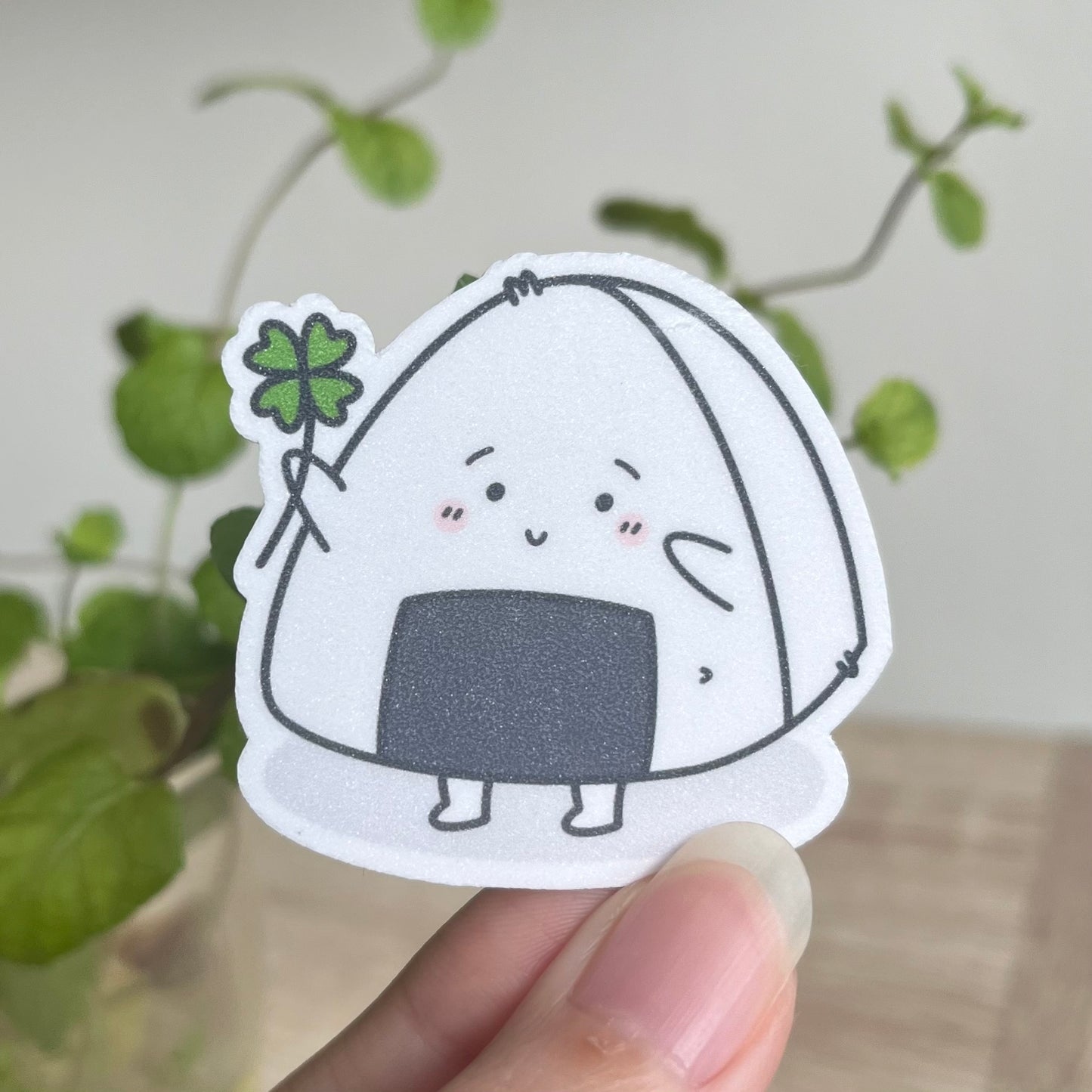 Clover Die Cut Sticker