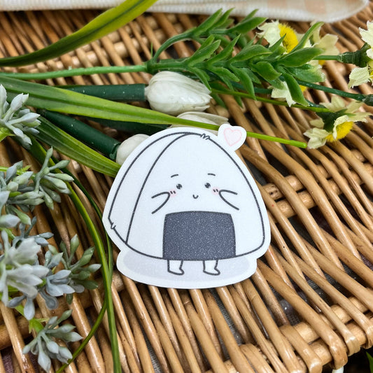 Pink Heart Die Cut Sticker