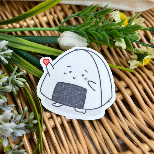 Red Heart Die Cut Sticker