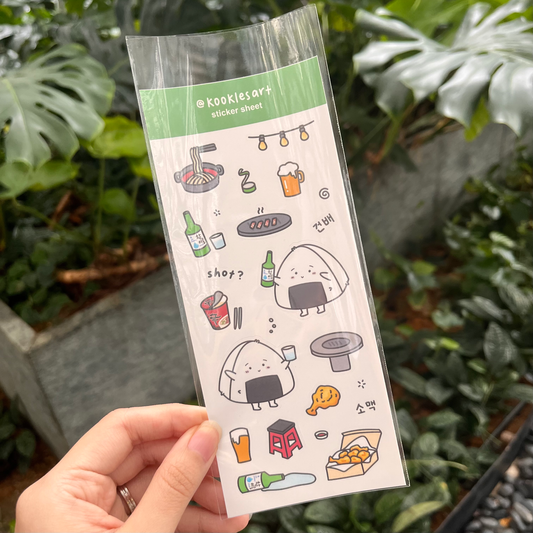 Soju Sticker Sheet