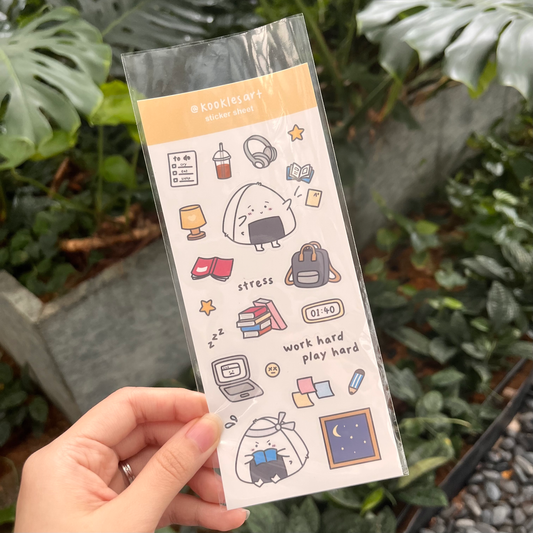 Study Sticker Sheet