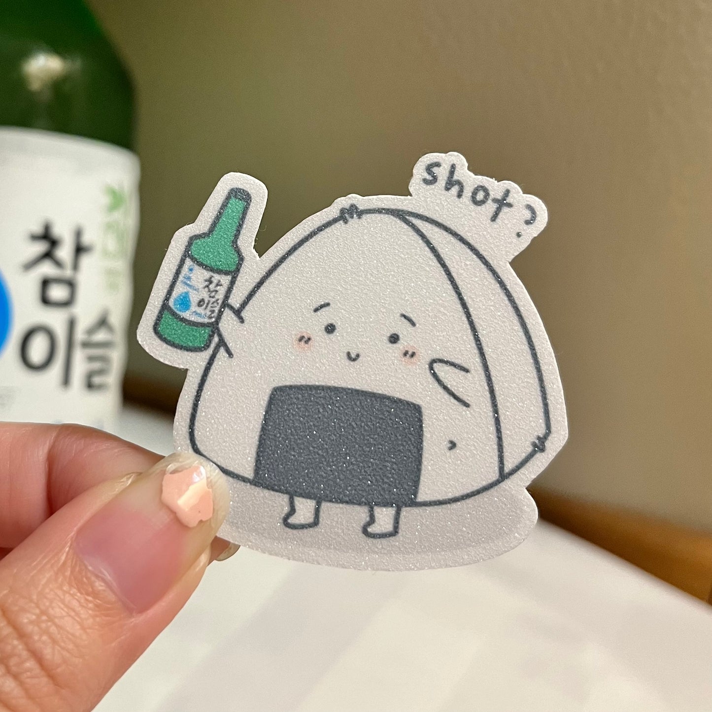 Soju Die Cut Sticker