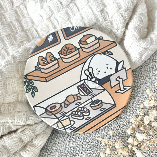 Bakery Diatomite Coaster Water Absorbent